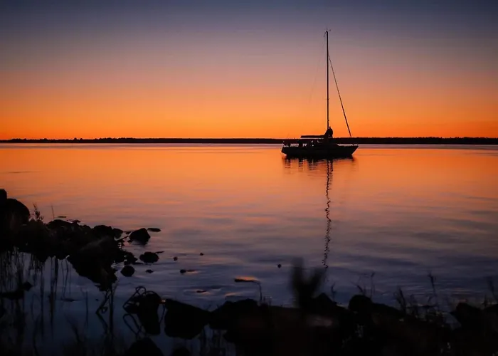 Luxushaus Boddenkueste Mit Sauna 度假居
