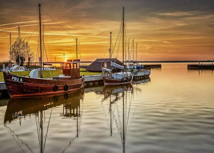 度假居 Luxushaus Boddenkueste Mit Sauna